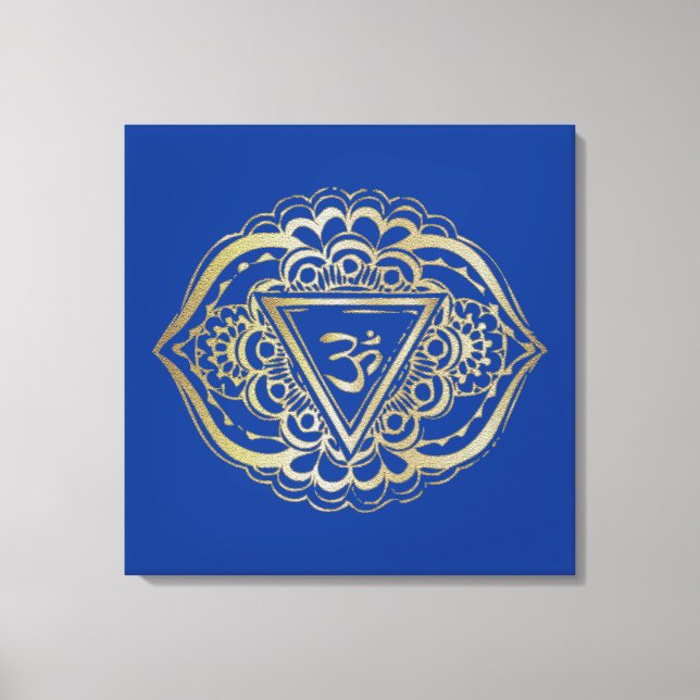 Chakras Ajna - Wrapped Canvas (Framsida)