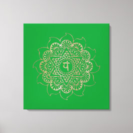 Chakras Anahata - Wrapped Canvas