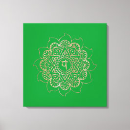 Chakras Anahata - Wrapped Canvas
