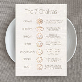 Chakras Guide - Anpassadet Visitkort