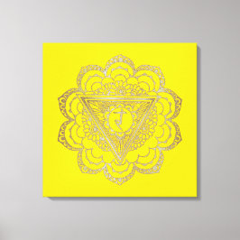 Chakras Manipura - Wrapped Canvas