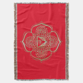Chakras Muladhara - Blanket Filt