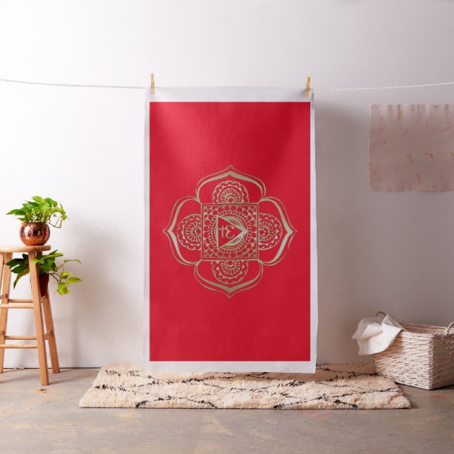 Chakras Muladhara - Fabric Tyg (In Situ)