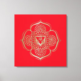Chakras Muladhara - Wrapped Canvas