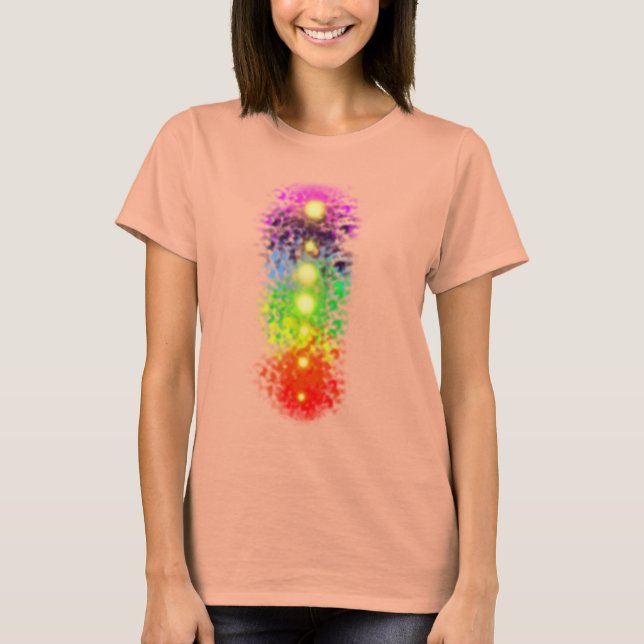 Chakras Shirt Tee Shirt (Framsida)