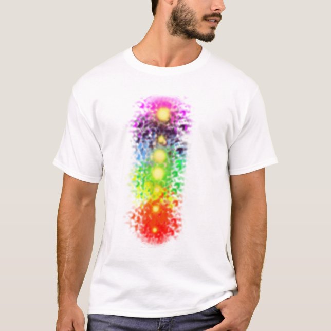 Chakras skjorta t-shirt (Framsida)