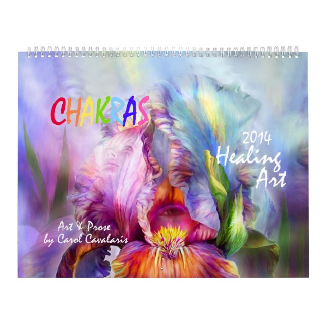 Chakras som läker konstkalendern 2014 kalender (Omslag)