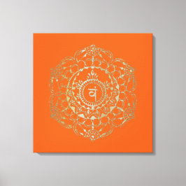 Chakras Svadhistana - Wrapped Canvas