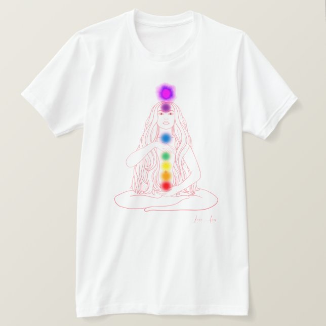Chakras T-Shirts & Sweatshirtss (Design framsida)
