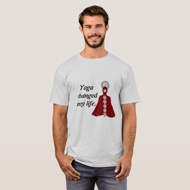 Chakras T-tröja Tee (Hel framsida)