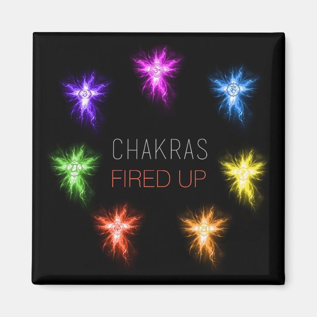 Chakras upplöstes magnet (Framsidan)