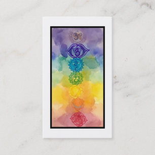 Chakras visitkort