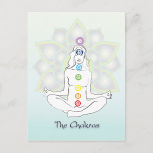 Chakras Vykort