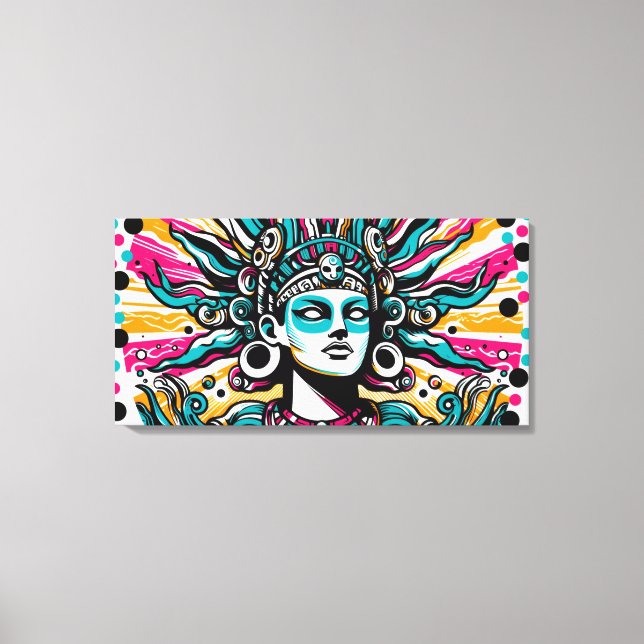 Chalchiuhtlicue 6 canvastryck (Framsida)