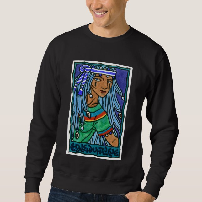 Chalchiuhtlicue Sweatshirt (Framsida)