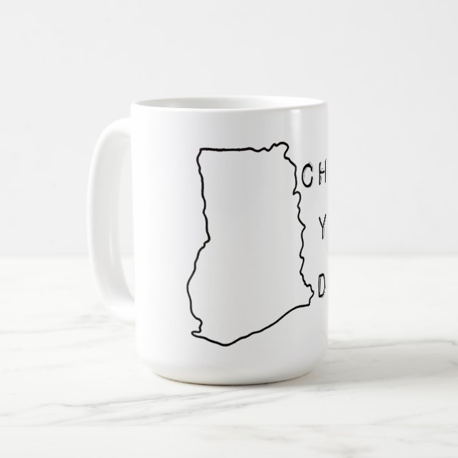 Chale du dey kaffemugg (Framsida vänster)