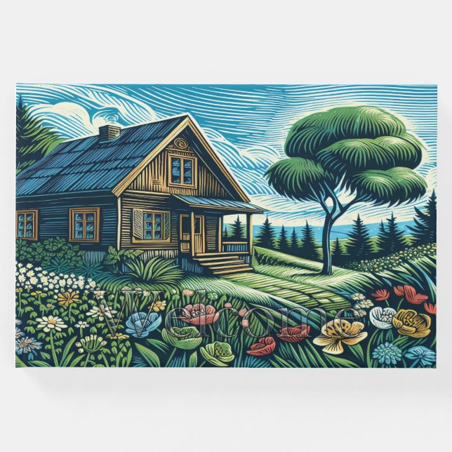 Chalet (alt) gästböcker (Framsida)