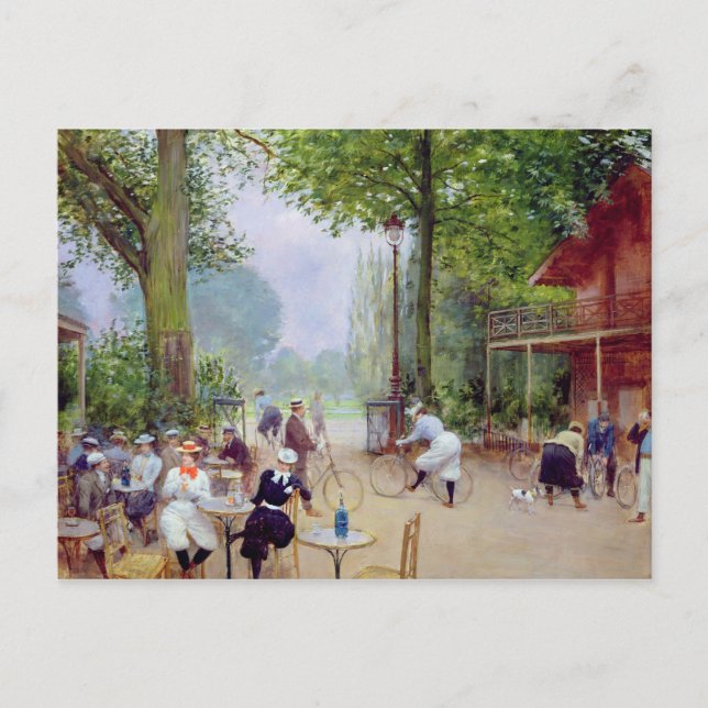 Chalet du Cycle i Bois de Boulogne Vykort (Framsida)