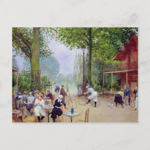 Chalet du Cycle i Bois de Boulogne Vykort