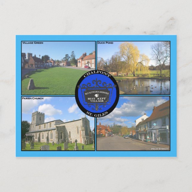 Chalfont St. Giles Postcard Vykort (Framsida)