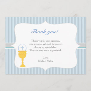 Chalice Communion Blue - tackkort Tack Kort