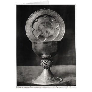 Chalice och Eucharist Plate Hälsningskort