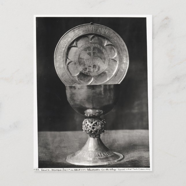 Chalice och Eucharist Plate Vykort (Framsida)