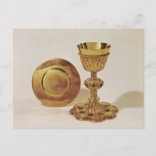 Chalice och Paten Vykort (Framsida)