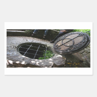 Chalice Wellhead Rektangulärt Klistermärke