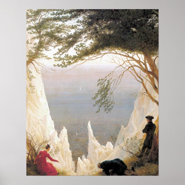 Chalk Cliffs on Rugen Poster (Framsidan)