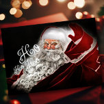 Chalk Drawn Santa Ho Ho Ho Helgdag Julkort<br><div class="desc">Helgdag temaobjekt designade av Umua. Tryckt och avsänt av Zazzle eller deras närstående företag.</div>