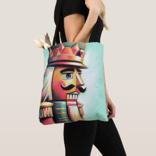 Chalk Illustrated jul Nutcracker Tygkasse