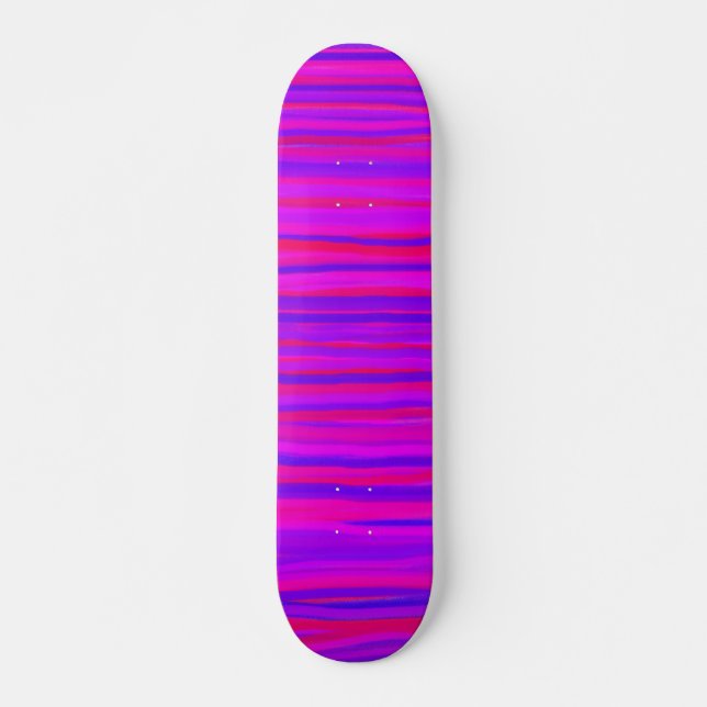 Chalk Linjer - 02 Skateboard Bräda 20,5 Cm (Framsida)