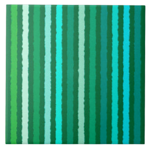 Chalk Rand - Jade Grönt och Aqua Kakelplatta
