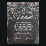 Chalkboard Antique Rosa Bröllop Photo Booth Poster<br><div class="desc">Chalkboard Antique Rosa Blommigt Möhippa - texturerad svart krita med krittext som visas - för den här avslappnaden,  men trendig snyggt Chalkboard bröllop för en formell men avslappnad,  chic men land ser ut som underbar - bröllop för det gammalmodiga romantiska .</div>