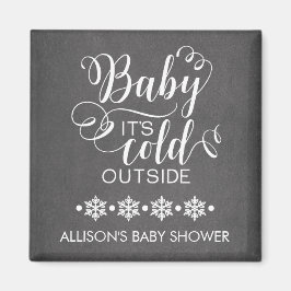 Chalkboard Baby Det är Kallet utanför favoritmagne Magnet