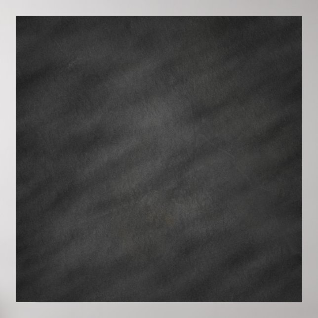 Chalkboard Background Grått Black Chalk Board Poster (Framsidan)