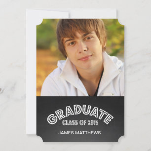 CHALKBOARD GRAD 2015 INBJUDAN TILL studentfest