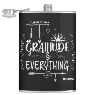 Chalkboard Gratitude är All Note to Self Fickplunta