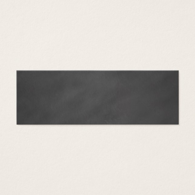 Chalkboard Grått Background Grått Chalk Board Blac Litet Visitkort (Framsidan)
