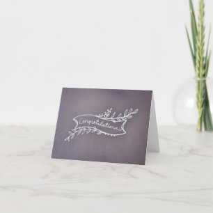 Chalkboard-Grattisar Kort