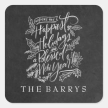 Chalkboard Happiest Helgdagars Stämcker