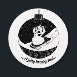 Chalkboard jul Snögubbe Napkins Gåvor Etiketter<br><div class="desc">Julsamlingen i Chalkboard. Artwork by Kristina VanOss.</div>