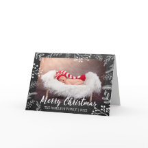 Chalkboard jul Snowy Grenar Photo