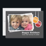 Chalkboard-julfoto-Helgdag Julkort<br><div class="desc">Chalkboard teckning gör det här till ett sött helgdag-kort att skicka ut till dina vänner och familj.</div>