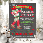 Chalkboard-julinbjudan till Pajama-partiet Inbjudningar<br><div class="desc">Pajamakapartiet Chalkboard jul bjuder in Toppen söt för Helgdagarna, den här partyet är för vuxnor eller barn som har ett pajamatema. Har julpj:s och renens tofflor, roligt typsnitt och banderoller på en schalkboard-bakgrund. Ett exempel på hand plockade är McBooboos. Om du vill göra fler ändringar går du till Anpassa den...</div>