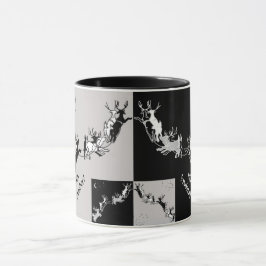 Chalkboard-julrenar Mugg