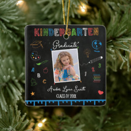 Chalkboard Kindergarten Studenten Ornament