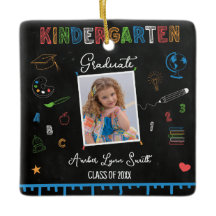 Chalkboard Kindergarten Studenten Ornament