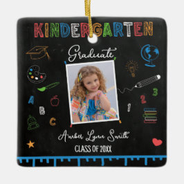 Chalkboard Kindergarten Studenten Ornament